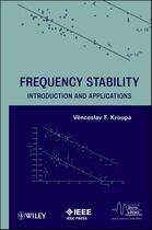 Couverture du livre « Frequency Stability » de Venceslav F. Kroupa aux éditions Wiley-ieee Press