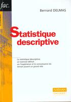 Couverture du livre « Statistique Descriptive » de Delmas aux éditions Nathan