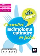 Couverture du livre « Le petit volum' technologie culinaire » de Labarre Dorothee aux éditions Foucher