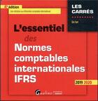 Couverture du livre « L'essentiel des normes comptables internationales ifrs - 4e ed. » de Eric Tort aux éditions Gualino