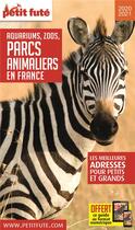 Couverture du livre « GUIDE PETIT FUTE ; THEMATIQUES ; guide des parcs animaliers (édition 2020) » de  aux éditions Le Petit Fute