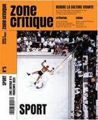 Couverture du livre « Zone critique #5 : sport » de Zone Critique aux éditions Zone Critique