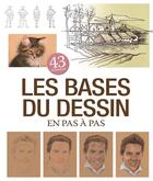 Couverture du livre « Les bases du dessin en pas à pas » de  aux éditions Editions Esi