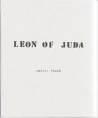 Couverture du livre « Leon of Juda » de Robert Frank aux éditions Steidl