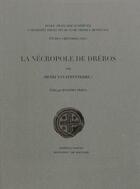 Couverture du livre « La nécropole de Dréros » de H. Van Effenterre aux éditions Ecole Francaise D'athenes