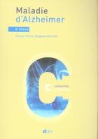 Couverture du livre « Maladie d'alzheimer (2e édition) » de Sellal/Kruczek aux éditions Doin