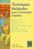 Couverture du livre « Techniq theatrale form adultes » de Megrier/Heril aux éditions Retz