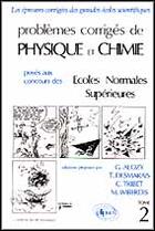 Couverture du livre « Physique et chimie ens 1984-1989 - tome 2 » de Alozy/Tribet aux éditions Ellipses
