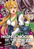 Couverture du livre « Highschool of the dead Tome 7 » de Daisuke Sato et Shouji Sato aux éditions Pika