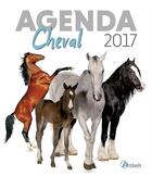 Couverture du livre « Agenda 2017 du cheval » de  aux éditions Artemis
