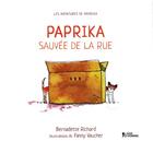 Couverture du livre « Paprika sauvee de la rue » de Bernadette Richard aux éditions L'age D'homme