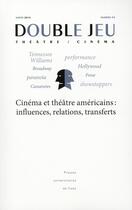 Couverture du livre « Cinéma et théâtre américains : influences, relations, transferts » de  aux éditions Pu De Caen