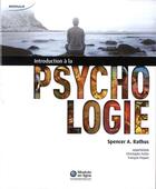Couverture du livre « Introduction à la psychologie » de Spencer A. Rathus aux éditions Modulo