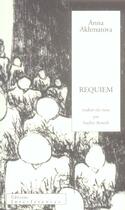 Couverture du livre « Requiem » de Anna Akhmatova aux éditions Interferences
