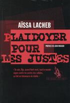 Couverture du livre « Plaidoyer pour les justes » de Aissa Lacheb aux éditions Au Diable Vauvert