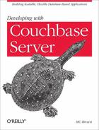 Couverture du livre « Developing with Couchbase Server » de Mc Brown aux éditions O'reilly Media