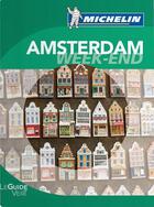 Couverture du livre « Le guide vert week-end ; Amsterdam (édition 2011) » de Collectif Michelin aux éditions Michelin