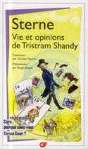 Couverture du livre « Vie et opinions de Tristram Shandy » de Laurence Sterne aux éditions Flammarion