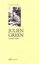 Couverture du livre « Julien green - le miroir en eclats » de Carole Auroy aux éditions Cerf