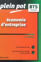 Couverture du livre « Tertiaire ; économie d'entreprise » de M Darbelet aux éditions Foucher