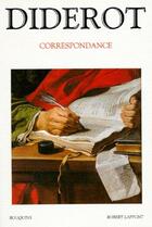 Couverture du livre « Diderot Tome 5 ; correspondance » de Denis Diderot aux éditions Bouquins