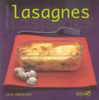 Couverture du livre « Lasagnes » de Lucia Pantaleoni aux éditions Solar
