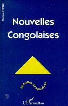 Couverture du livre « Nouvelles congolaises » de Nouvelles Congolaise aux éditions Editions L'harmattan