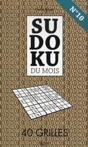 Couverture du livre « Octobre sudoku du mois » de Pierre Ripert aux éditions De Vecchi