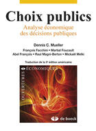 Couverture du livre « Choix publics ; analyse économique des décisions publiques » de  aux éditions De Boeck Superieur