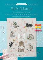 Couverture du livre « Abécédaires en perles & point de croix » de Francoise Luthier-Dieuzaide aux éditions Mango