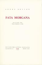 Couverture du livre « Fata morgana » de Wilfredo Lam et Andre Breton aux éditions Bibliotheque Des Introuvables