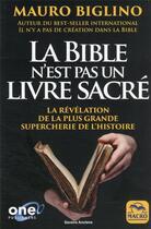 Couverture du livre « La Bible n'est pas un livre sacré » de Mauro Biglino aux éditions Macro Editions