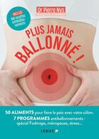 Couverture du livre « Plus jamais ballonné ! » de Pierre Nys aux éditions Leduc