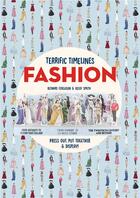 Couverture du livre « Terrific timelines: fashion press out, put together/display! » de Richard Ferguson aux éditions Laurence King