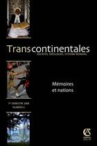 Couverture du livre « Transcontinentales t.6 » de  aux éditions Armand Colin