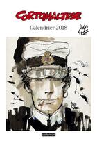 Couverture du livre « Corto Maltese ; calendrier 2018 » de Hugo Pratt aux éditions Casterman