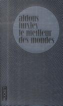 Couverture du livre « Le meilleur des mondes » de Aldous Huxley aux éditions Pocket