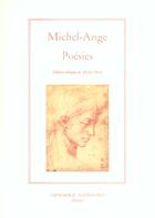 Couverture du livre « Poesies » de Michel-Ange/Orcel aux éditions Actes Sud