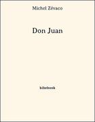 Couverture du livre « Don Juan » de Michel Zevaco aux éditions Bibebook