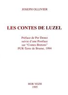 Couverture du livre « Les contes de Luzel » de Joseph Ollivier aux éditions Hor Yezh