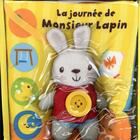 Couverture du livre « La journee de Monsieur Lapin » de  aux éditions Tourbillon