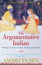 Couverture du livre « The argumentative indian: writings on indian history, culture and identity » de Amartya Sen aux éditions Adult Pbs