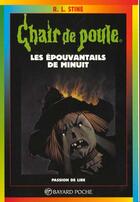 Couverture du livre « Chair de poule Tome 9 : les épouvantails de minuit » de R. L. Stine aux éditions Bayard Jeunesse