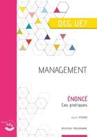 Couverture du livre « Management ; énoncé ; UE7 du DCG (2e édition) » de Xavier Picard aux éditions Corroy