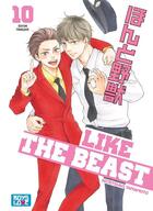 Couverture du livre « Like the beast Tome 10 » de Kotetsuko Yamamoto aux éditions Boy's Love