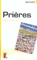 Couverture du livre « Prieres » de Quoist M aux éditions Editions De L'atelier