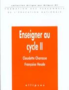 Couverture du livre « Fpe ensei.au cyc.ii » de Charasse Heude aux éditions Ellipses