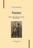 Couverture du livre « Poèsies » de Deschamps Antoni aux éditions Honore Champion