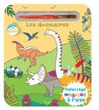 Couverture du livre « Les dinosaures - coloriages » de Elisabeth Morais aux éditions Piccolia