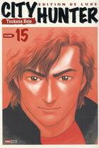 Couverture du livre « City Hunter Tome 15 » de Tsukasa Hojo aux éditions Panini